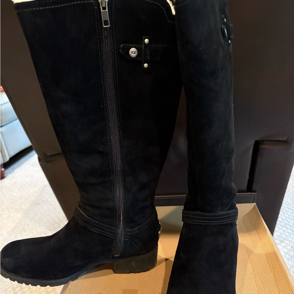 UGG Women's Black Knee-High Boots